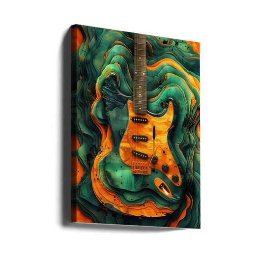 Music Guitar 4 Canvas Print