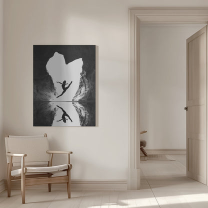 Wall art A beating heart